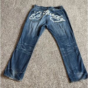 Edhardy logo men jeans